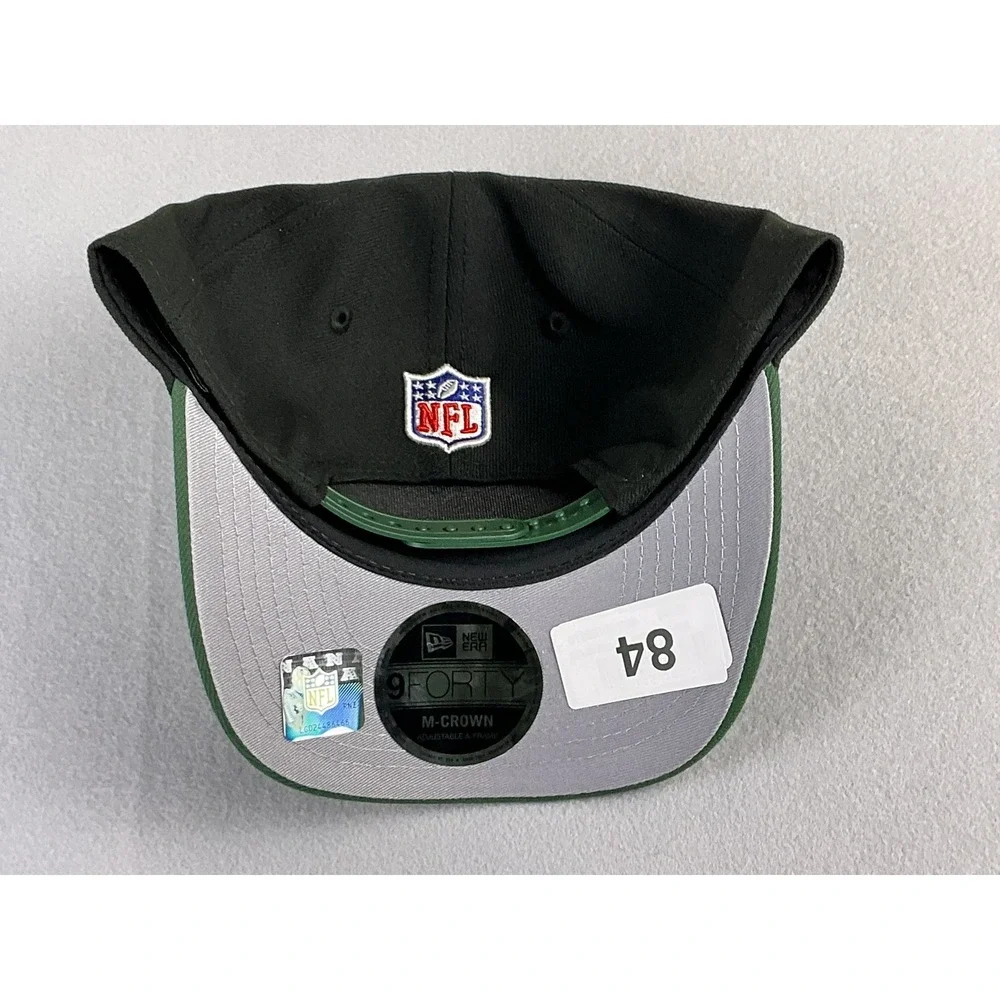 New Era Green Bay Packers 9FORTY M-Crown Adjustable Cap‎ Black Green NFL